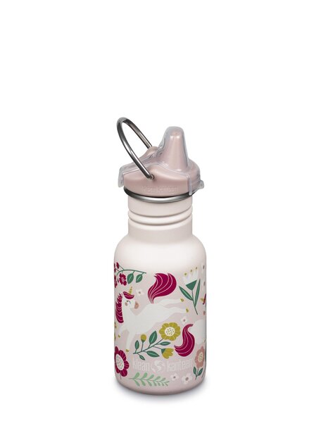 Klean Kanteen Kid Kanteen sippy bottle 355 ml - leaping unicorns