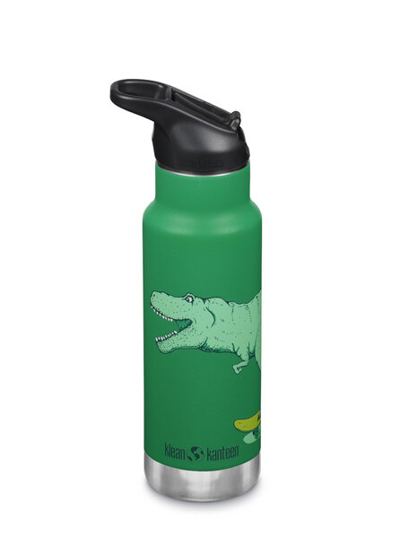 Klean Kanteen Insulated Kid Classic 355 ml with flip seal sport cap - dino skate