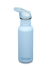 Klean Kanteen Classic bottle 532 ml with flip seal sport cap - clear sky