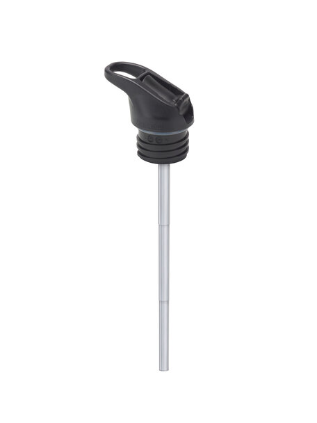 Klean Kanteen Flip seal sport cap with straw - black
