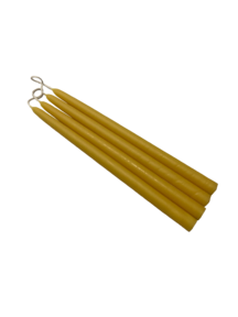 De Muisjes Beeswax candlestick candles - 4 pieces