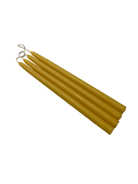 De Muisjes Beeswax candlestick candles - 4 pieces