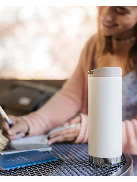 Klean Kanteen Insulated TKWide 473 ml with café cap - purple