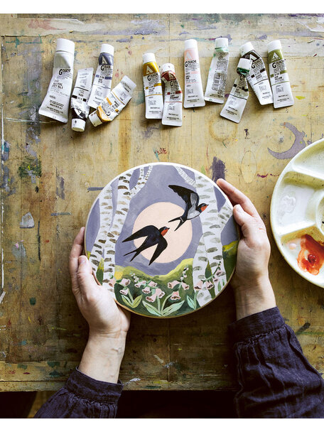 Gemma Koomen Gemma Koomen's painting book Painting nature