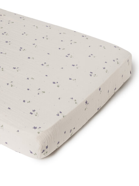 Garbo & Friends Single fitted sheet - viola