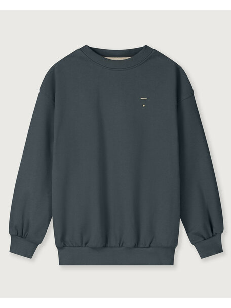 Gray Label Oversized children's sweater - blue grey