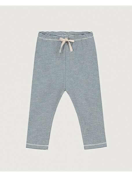 Gray Label Baby leggings - blue grey/cream