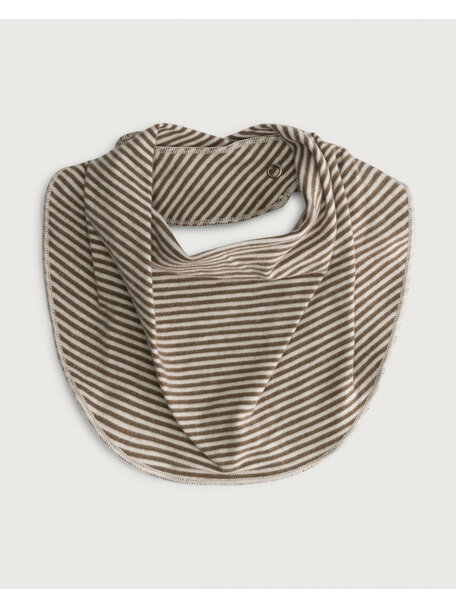 Gray Label Baby bib - woody/cream