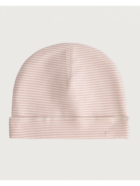 Gray Label Baby beanie -  faded pink/cream