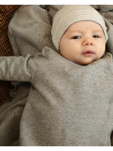 Gray Label Newborn jumpsuit - grey melange