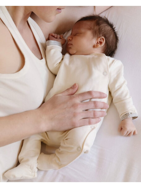 Gray Label Newborn jumpsuit - cream