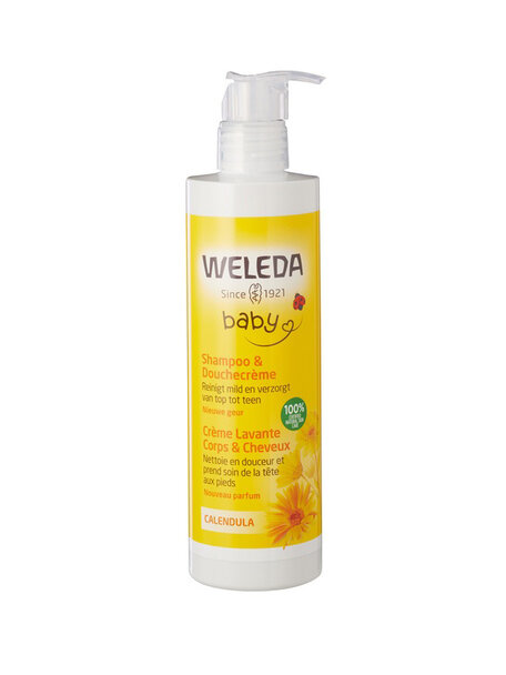Weleda Calendula baby shampoo and body wash 400ml