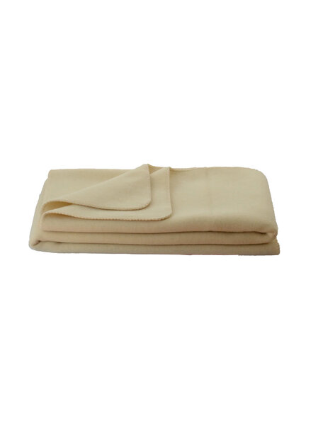 Steinbeck Wool blanket Optilana - wool white