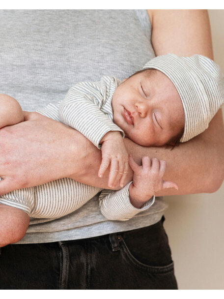 Gray Label Baby beanie - grey/cream