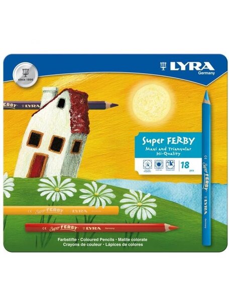 Lyra Super ferby pencils - 18 pcs