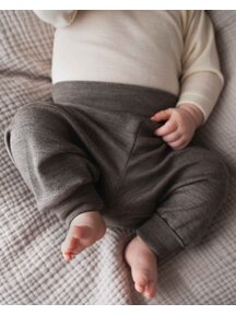 Engel Natur Baby pants wool/silk - walnut