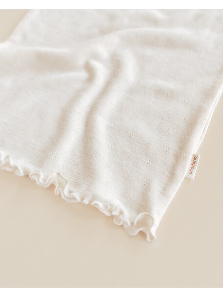 Unaduna Summer children's shirt pointelle wool/silk - munkki