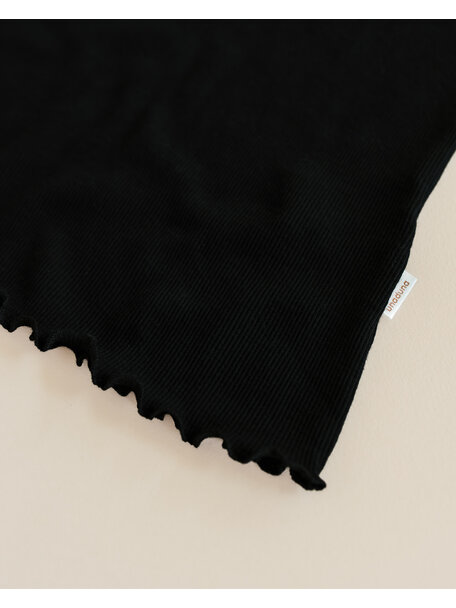 Unaduna Kate long sleeve turtleneck - black