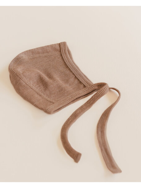Unaduna Bonnet tiny rib wool - semla