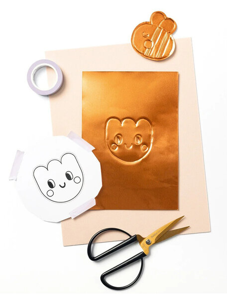Arts & Crafts Embossing foil - copper