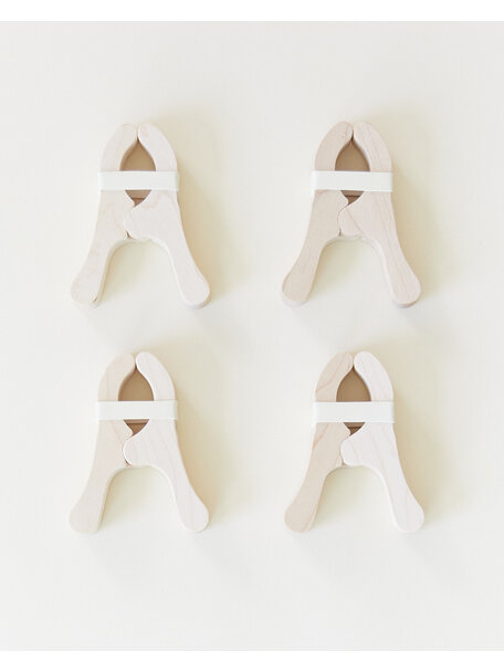 Sarah's Silks Wooden playclips (4 pieces)