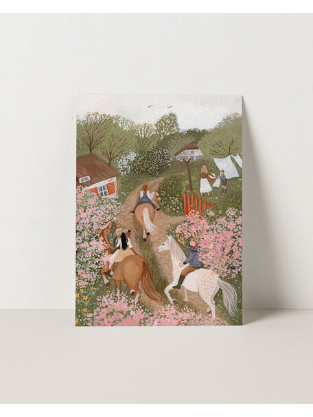 Robin Pieterse Single card - bloom