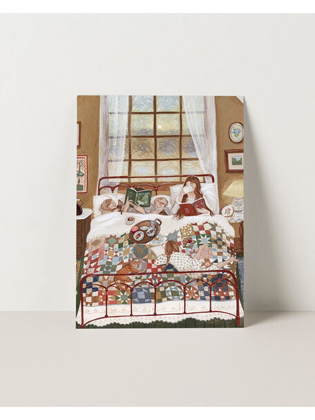 Robin Pieterse Single card - winter nest