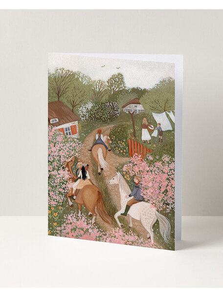 Robin Pieterse Folded card - bloom