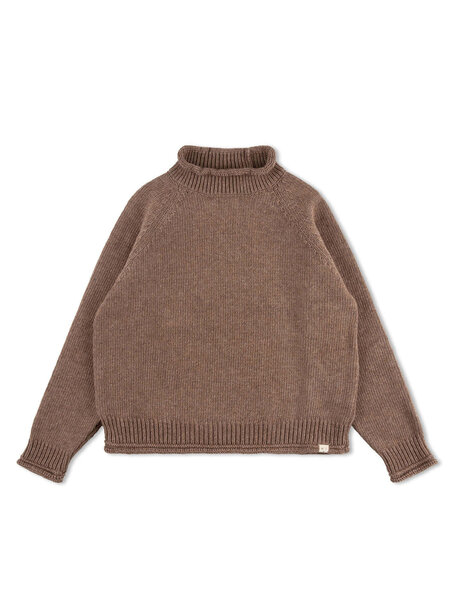 Matona Children's  sweater - sepia