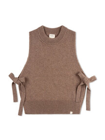 Matona Apron vest - sepia