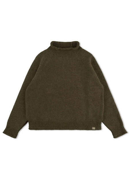 Matona Children's  sweater - olive
