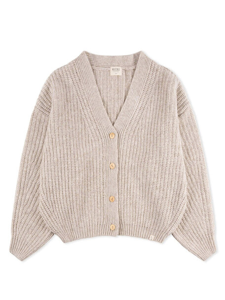 Matona Knit cardigan - salt