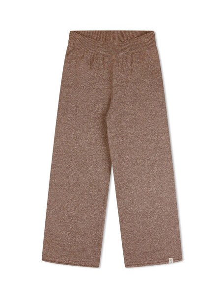 Matona Women's knitted culottes - sepia