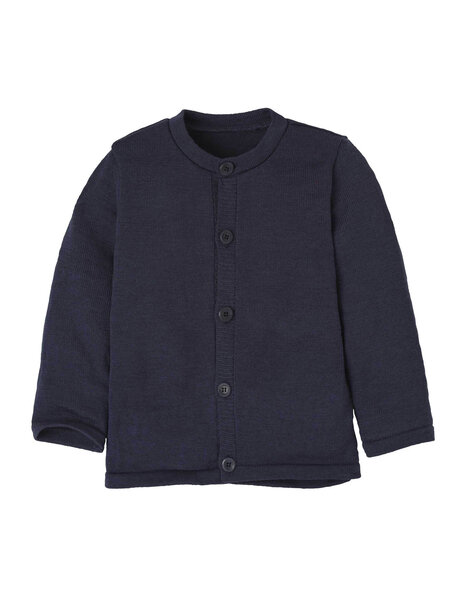 Disana Cardigan merino wool - indigo