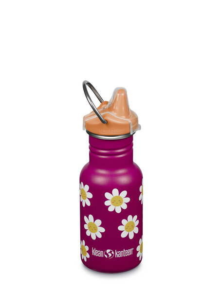 Klean Kanteen Kid Kanteen sippy bottle 355 ml - happy flowers