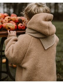 Unaduna X Engel Children's jacket wool fleece - semla