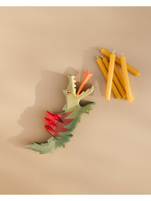 Grimm's Amber Beeswax Candles (100%) - 1 Candle