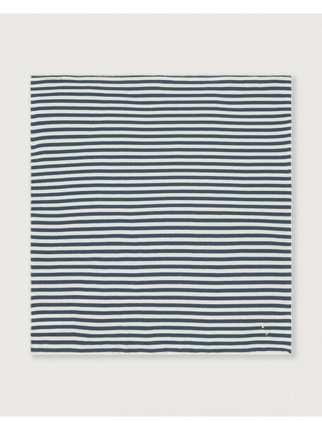 Gray Label Swaddle scarf - blue grey