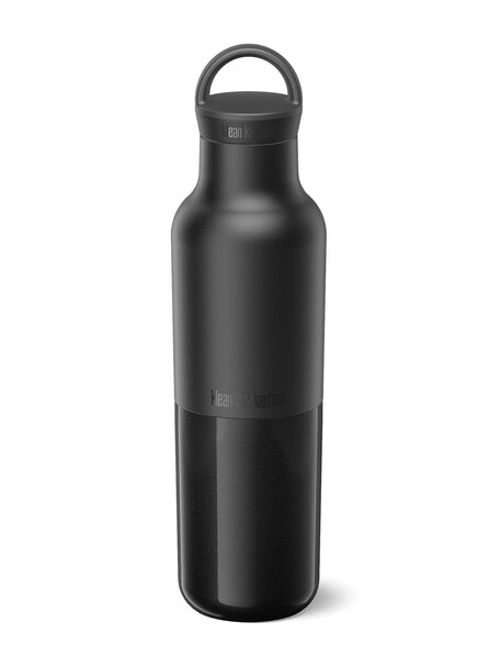 Klean Kanteen Insulated Classic bottle 592 ml with arch loop cap - black