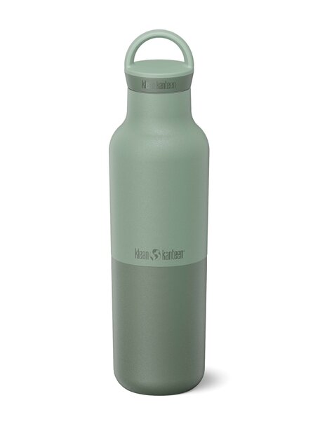 Klean Kanteen Insulated Classic bottle 592 ml with arch loop cap - iceberg green