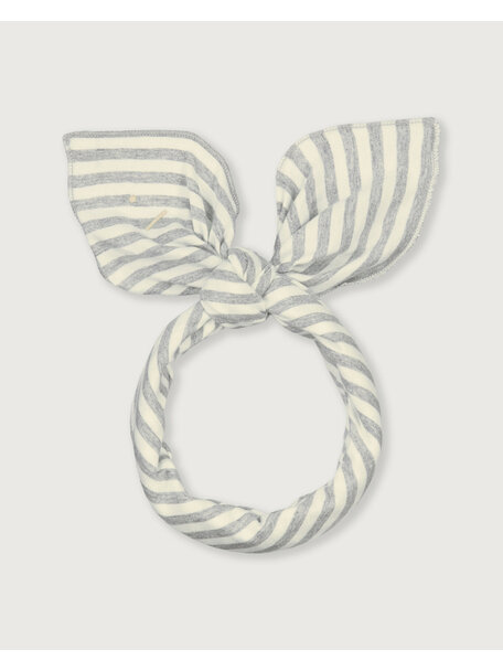 Gray Label Swaddle scarf - grey melange/cream