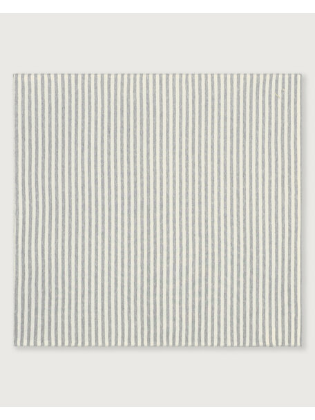 Gray Label Swaddle scarf - grey melange/cream