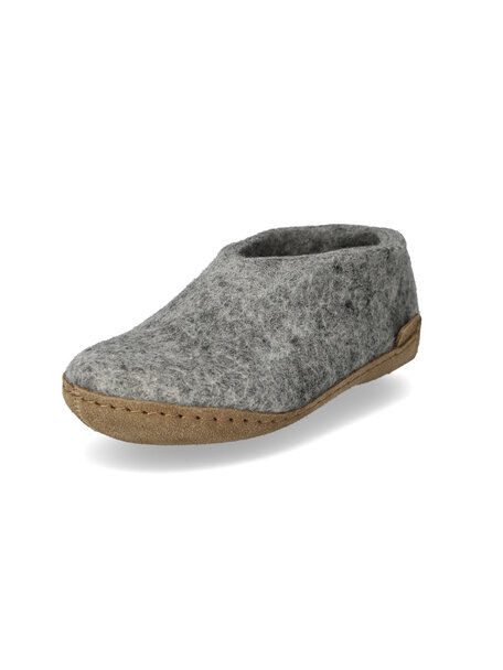 Glerups Children's slippers wool - grey