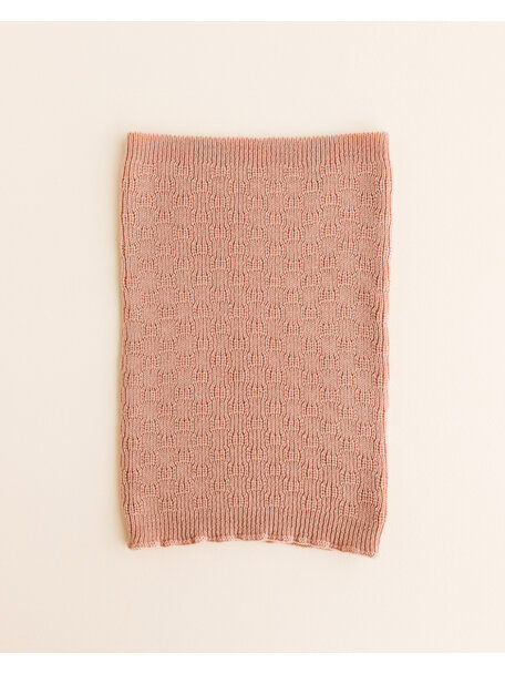 Hvid Tube scarf Gigi - rose