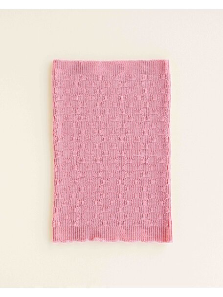 Hvid Tube scarf Gigi - cotton candy