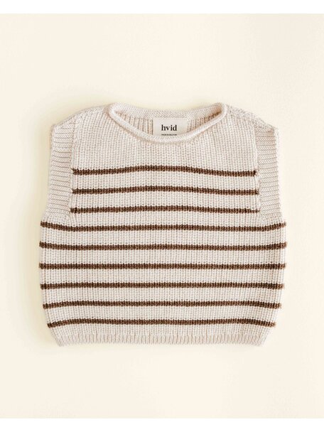 Hvid Cardigan Harvey - cream/mocha