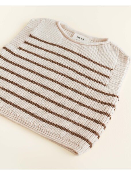 Hvid Cardigan Harvey - cream/mocha
