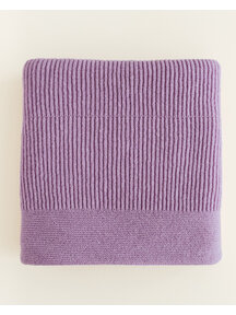 Hvid Crib blanket Gaston - lavender