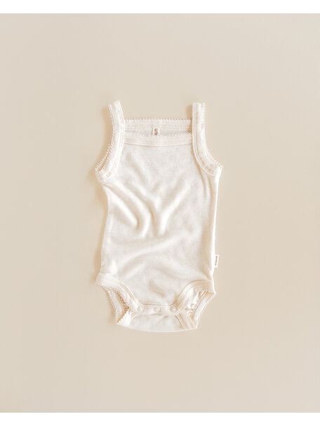 Unaduna Summer romper pointelle wool/silk - munkki