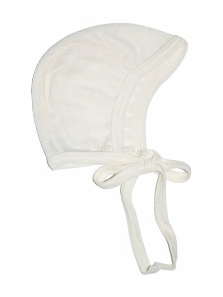 Cosilana Baby Bonnet Wool/Silk - Natural
